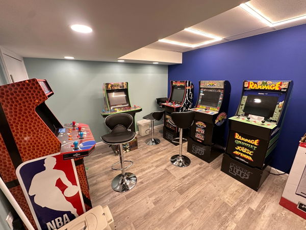 Edison basement remodeling for game room — gallery image 8