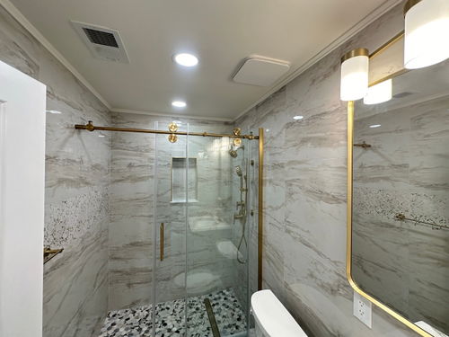 Chatham bathroom renovation with walk-in shower