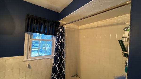 Chatham bathroom with dual-sink vanity and frameless sliding-glass shower — gallery image 7