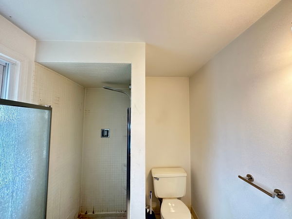 Livingston bathroom remodeling with marble-look tile — gallery image 5