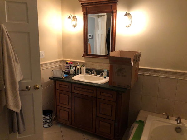 Berkeley Heights master bathroom renovation — gallery image 5