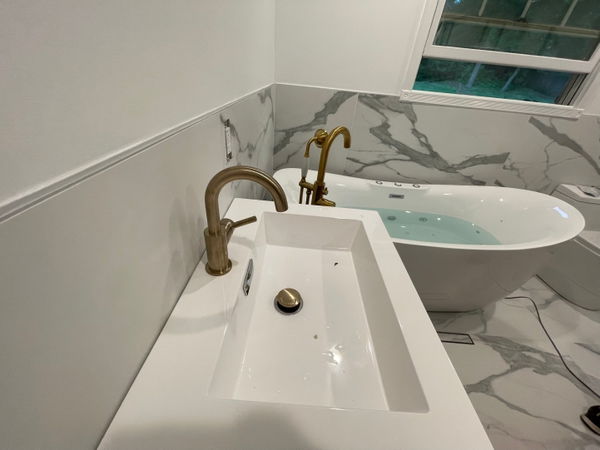 Berkeley Heights master bathroom renovation — gallery image 11