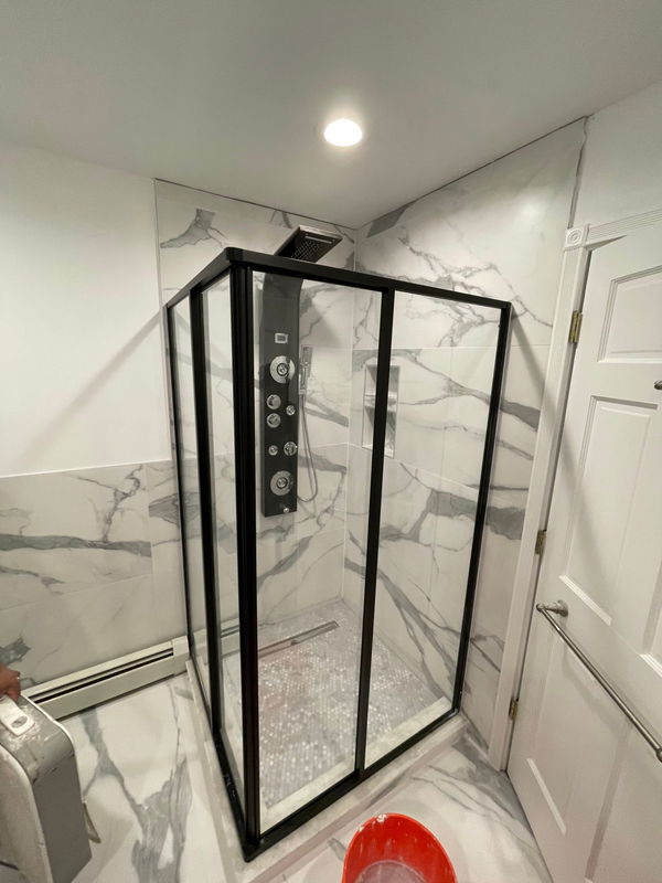 Berkeley Heights master bathroom renovation — gallery image 7