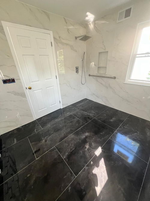 Bridgewater master bathroom remodeling