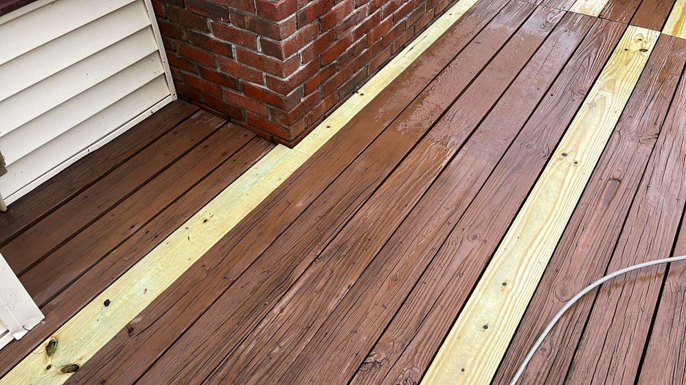 Bridgewater deck restoration and board replacement — gallery image 2