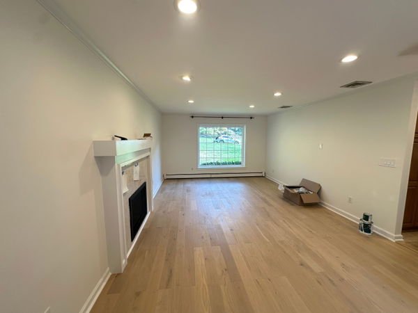 Denville family room and fireplace renovation — gallery image 7