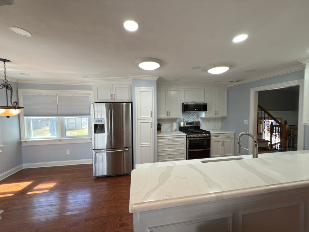 Old Bridge kitchen remodel with island — gallery image 2