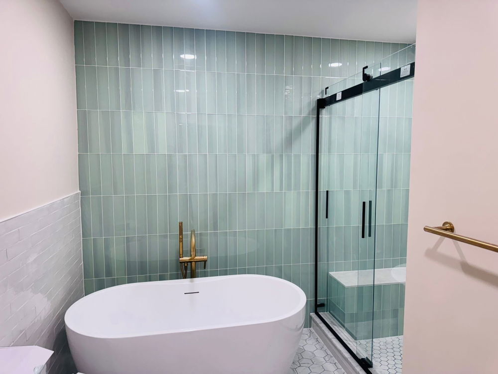Morristown master bathroom renovation — gallery image 2