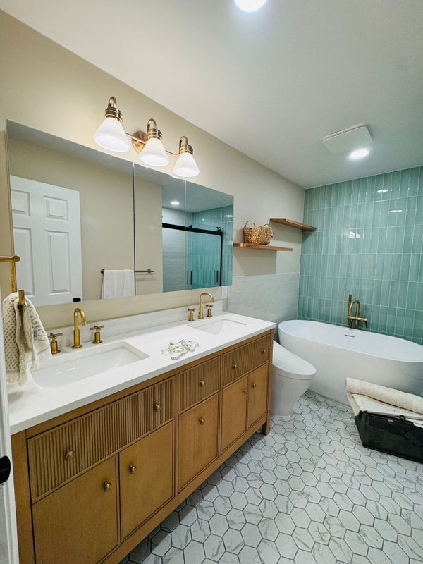 Morristown master bathroom renovation — gallery image 3