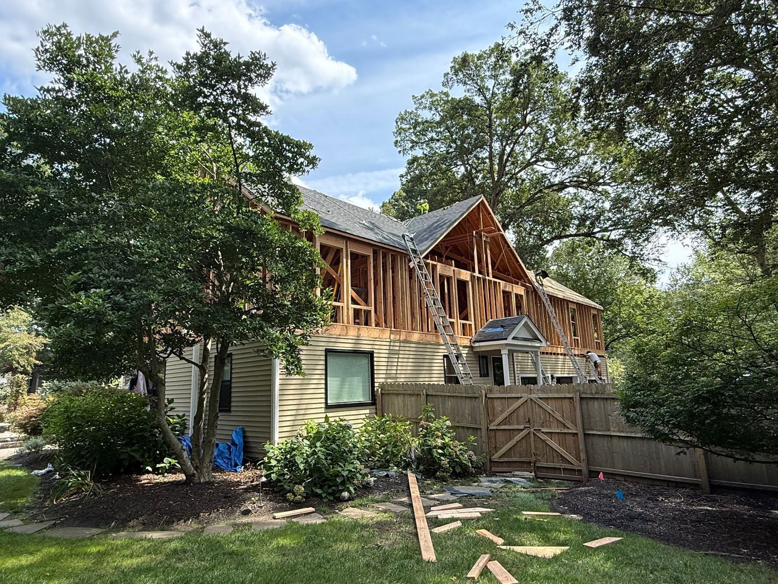 Recent Home Concepts Construction remodeling project