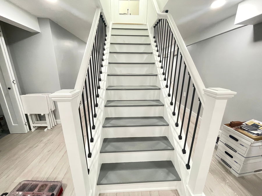 Basement Entertainment / Bar project by Home Concepts Construction in New Jersey
