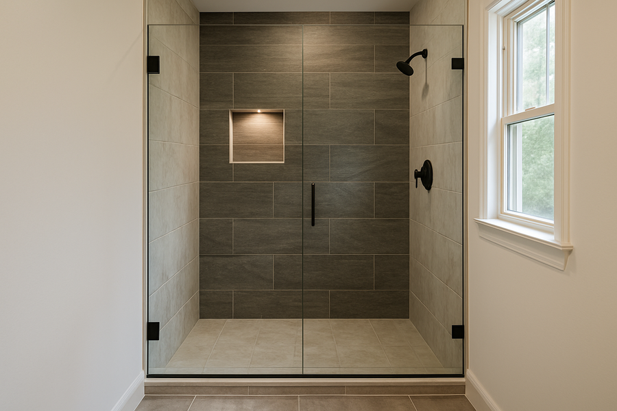 Walk-In Shower Installation project by Home Concepts Construction in New Jersey